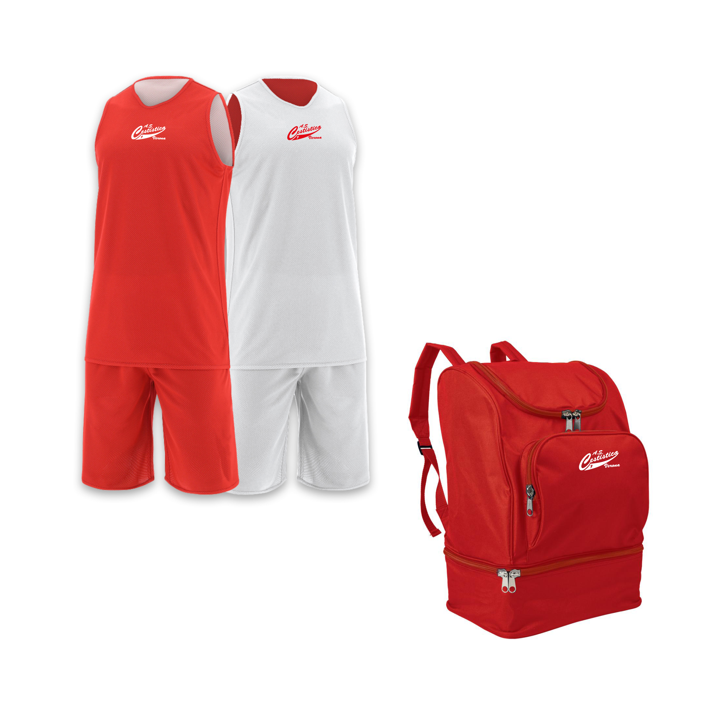 KIT CANOTTA DOUBLE BT + ZAINO BT